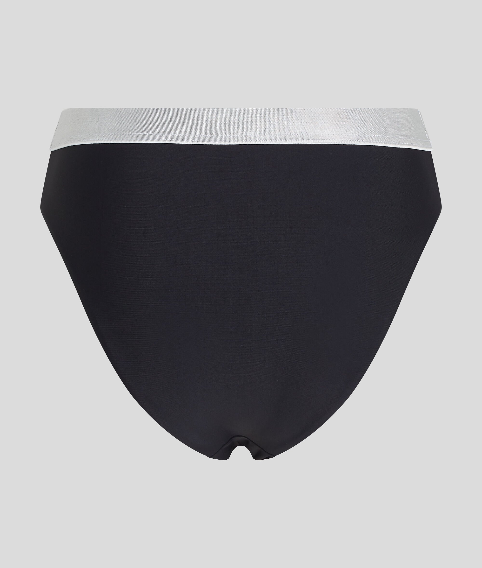 (image for) High Quality KARL LOGO HIGH-RISE BIKINI BOTTOMS